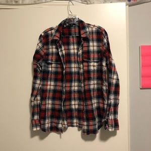 Red White and Blue Flannel
